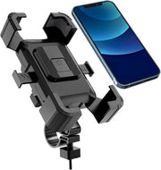 Supporto per smartphone per bicicletta e motocicletta - 3° genere anti-rumore - 1 secondi per rimuovere - robusto - per smartphone da 4,7 a 7,1 pollici