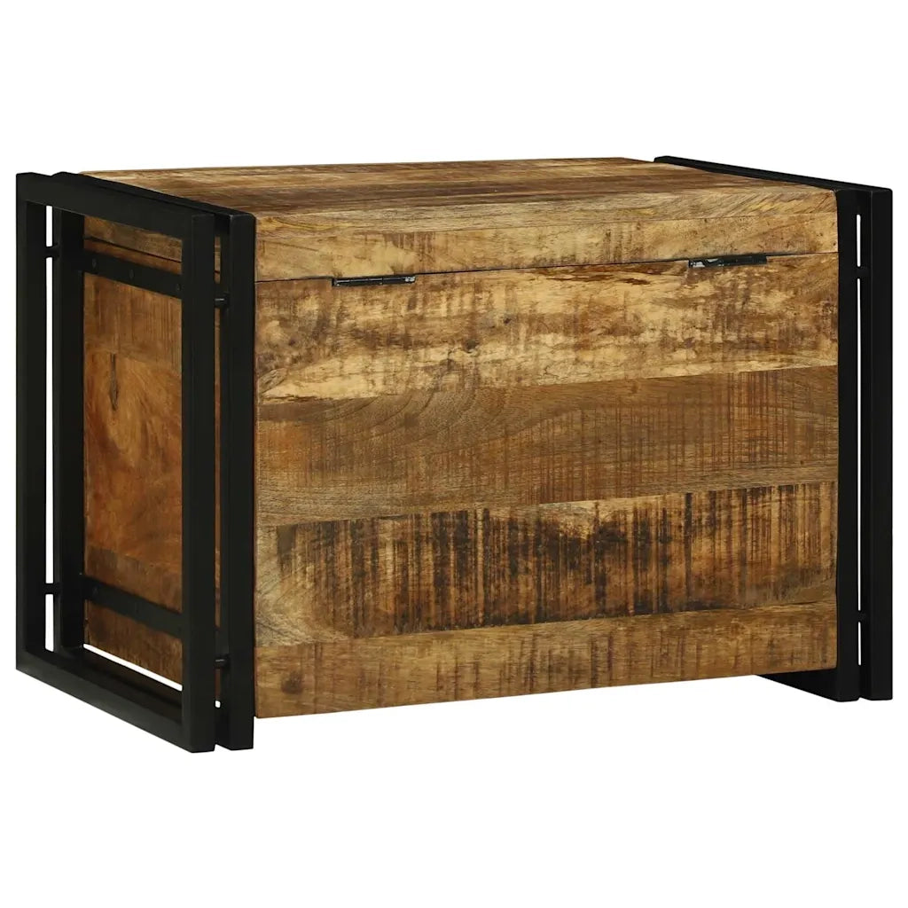 Scatola di Stoccaggio 60 x 40 x 41 cm Legno di mango massello 4016751