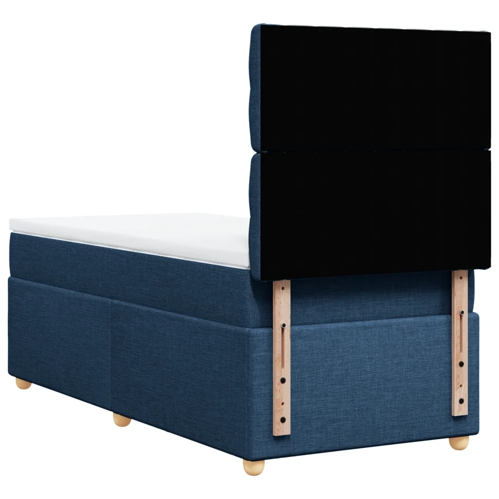 Giroletto a Molle con Materasso Blu 90x200 cm inTessuto 3293476