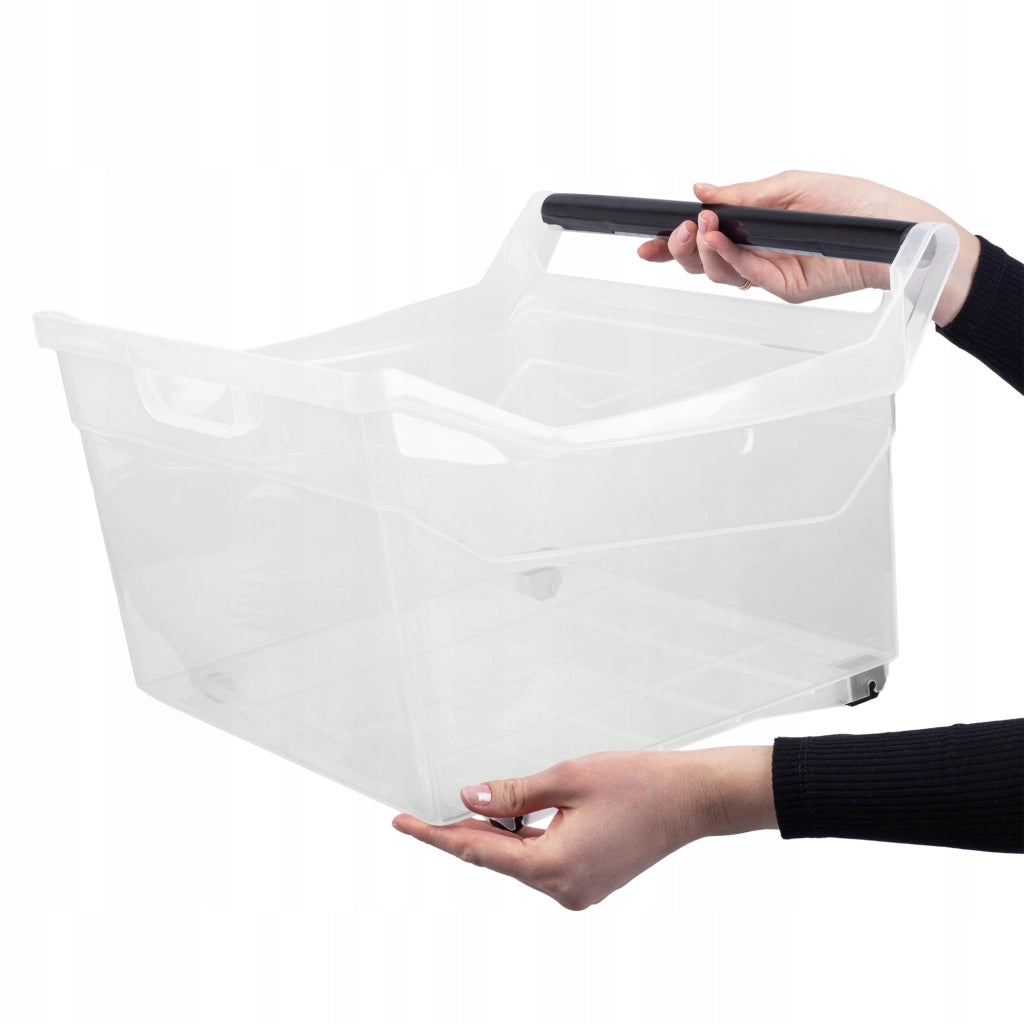 Contenitore organizer KADAX per mobili da cucina, con ruote, 38x38x25 cm, 29 litri.