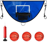 Kit di accessori per trampolino per basket e mini basket per bambini e adulti, accessori per trampolino, accessori per giochi all'aperto, trampolino con mini palloni da basket.