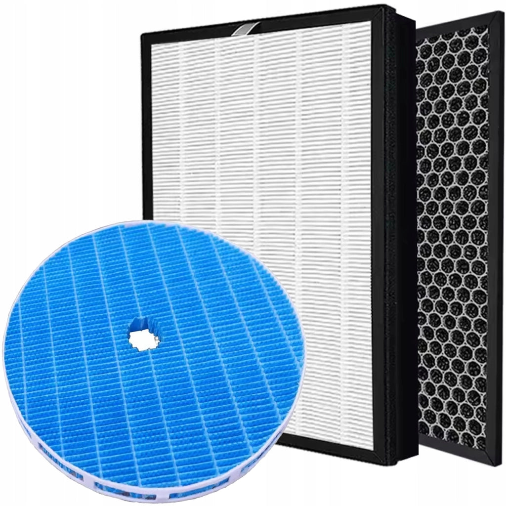 Set Filtri per Purificatore Aria compatibile con Philips AC3829/10 – HEPA FY2422, Carbone FY2420, Umidificante FY3435