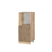 Mobile per forno da incasso R-Line Rovere artigianale/Rovere dorato 60 cm Vicco
