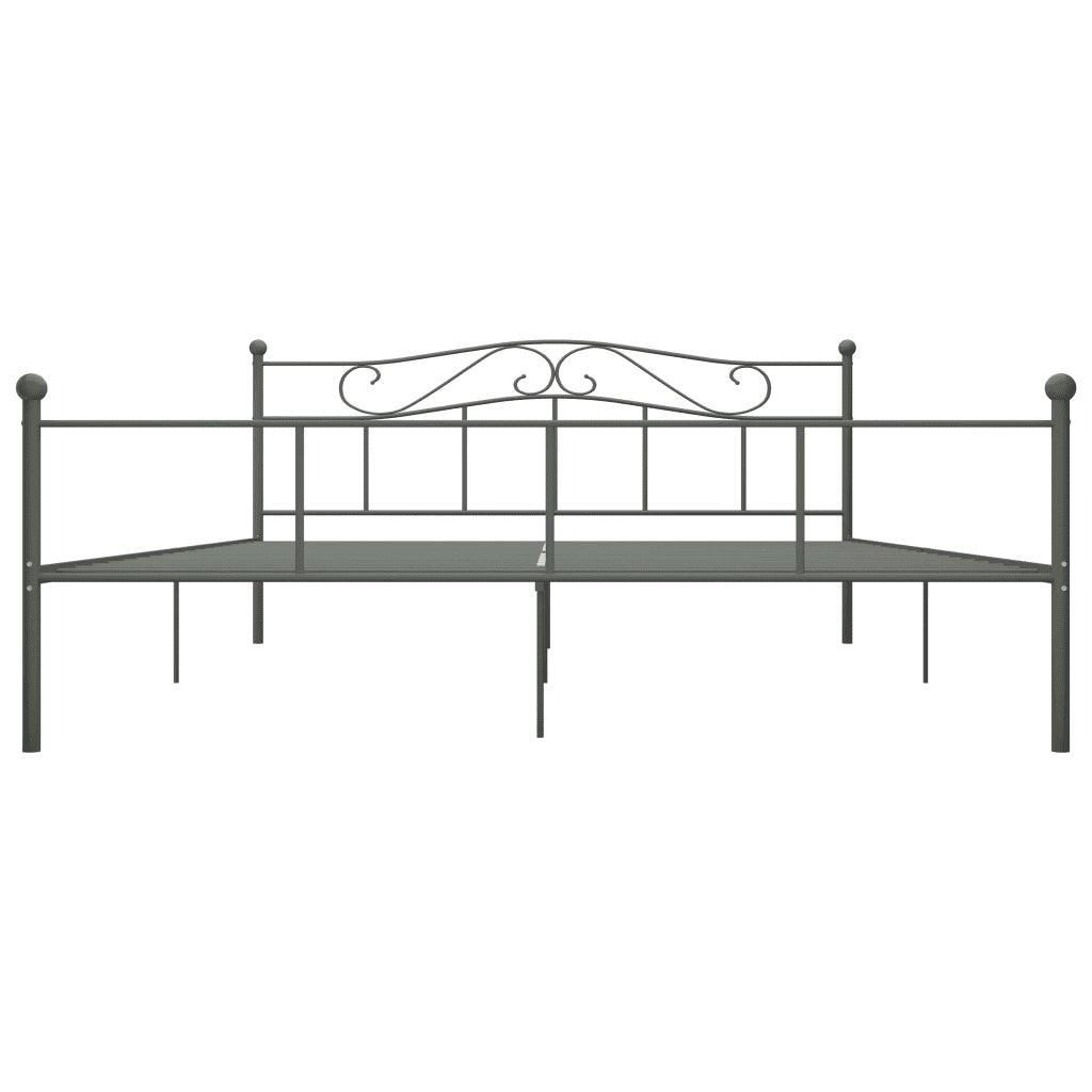 Giroletto Grigio in Metallo 180x200 cm 284535