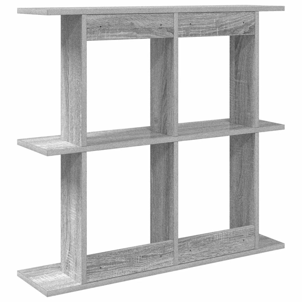 Scaffale da parete A parete Sonoma grigio 80 x 20 x 75 cm 8012081