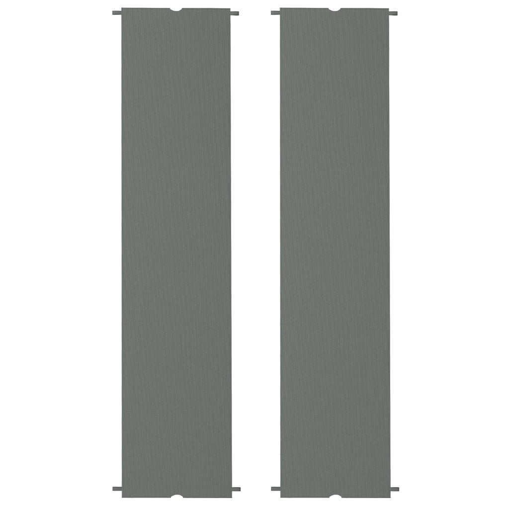 Telo di Ricambio per Pergola Retrattile ¨C Xylo ¨C 4,9x1,2m Poliestere UV Grigio Scuro
