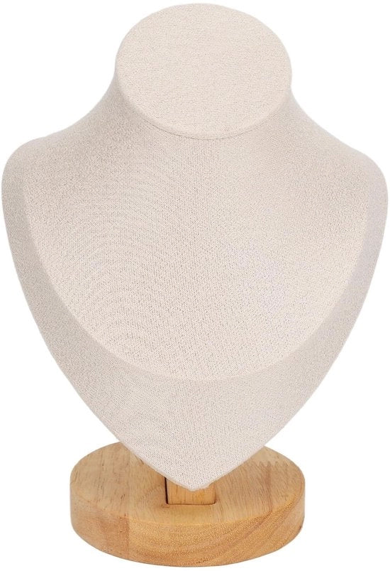 Sostegno per Collane con Base Solida - Display per Gioielli - Risparmio di Spazio - Standaard di Visualizzazione - Pratico per Casa/ Negozio - Visibilità Chiara - Sostegno per Gioielli