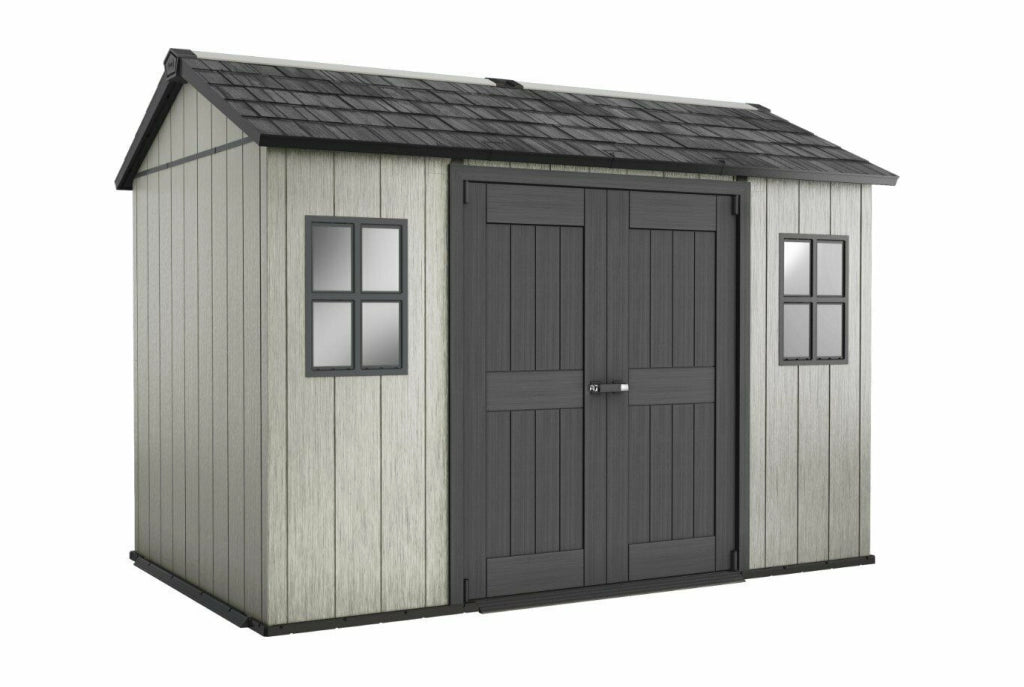 Casetta da Giardino in Resina Capanno Attrezzi Oakland 757 759 7511 1175SD Keter Dimensioni: Mod. 1175SD - 350x229x254 cm