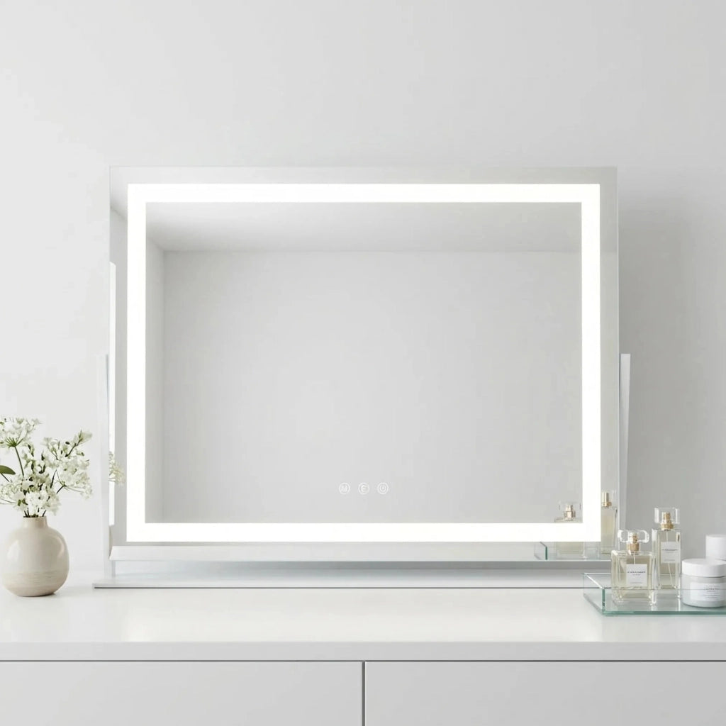 Specchio Led Studio White 58x45