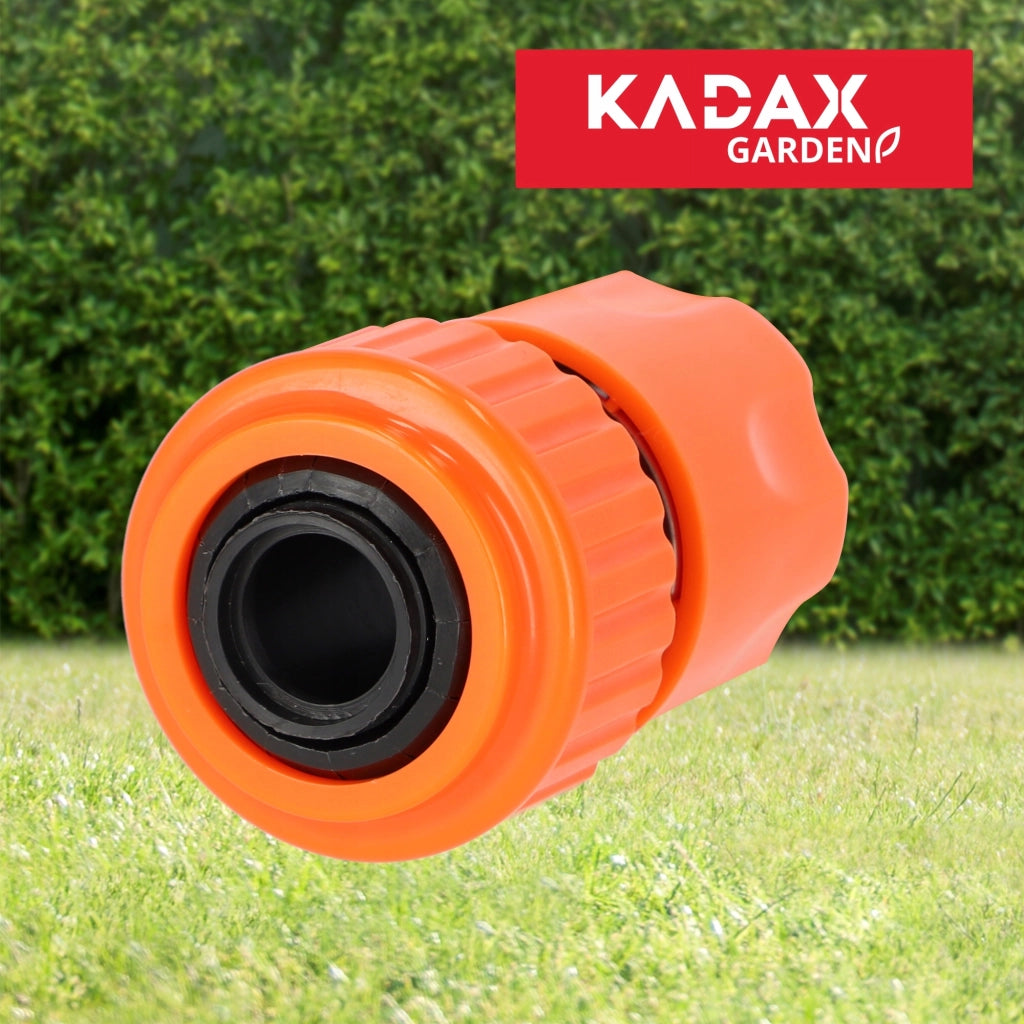 Connettore rapido KADAX da 3/4 di pollice per tubo da giardino, robusto.