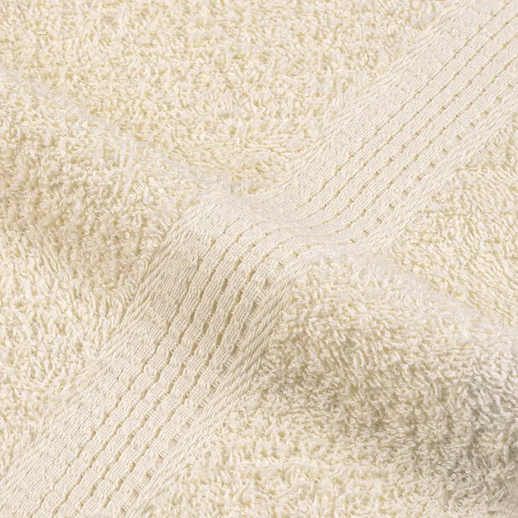 Asciugamani da bagno FROGN 2 pz | Teli per bagno Crema 100x150 cm 360 g/m2