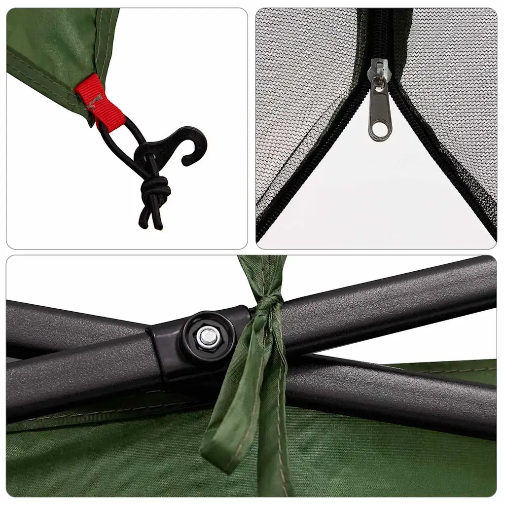 Tenda interna con tetto Verde 303 x 303 x 196 cm taffetà 42001172