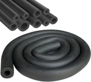 Isolante aereo in PVC 32mm, impermeabile all'acqua, molto elastico, per trattamento dell'aria, 1,8m, nero.