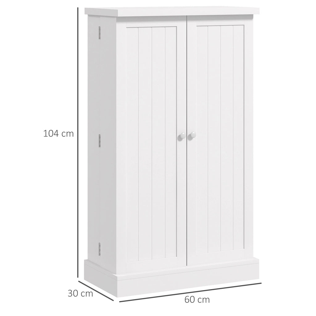 Armadio da Cucina ¨C Minimal ¨C Bianco, MDF, 60x30x104 cm