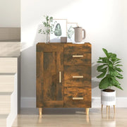 Credenza-Buffet-Armadio da cucina Rovere Fumo 69,5x34x90 cm in Legno Multistrato 326482