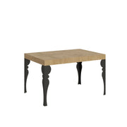 Tavolo allungabile 90x130/234 cm Paxon Quercia Natura telaio Antracite