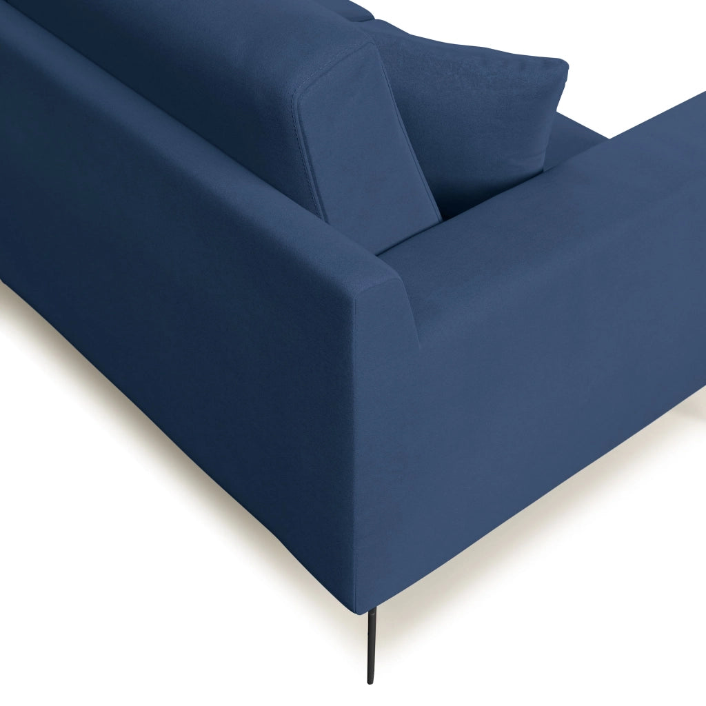 Prestige Divano design moderno T11 186 cm blu
