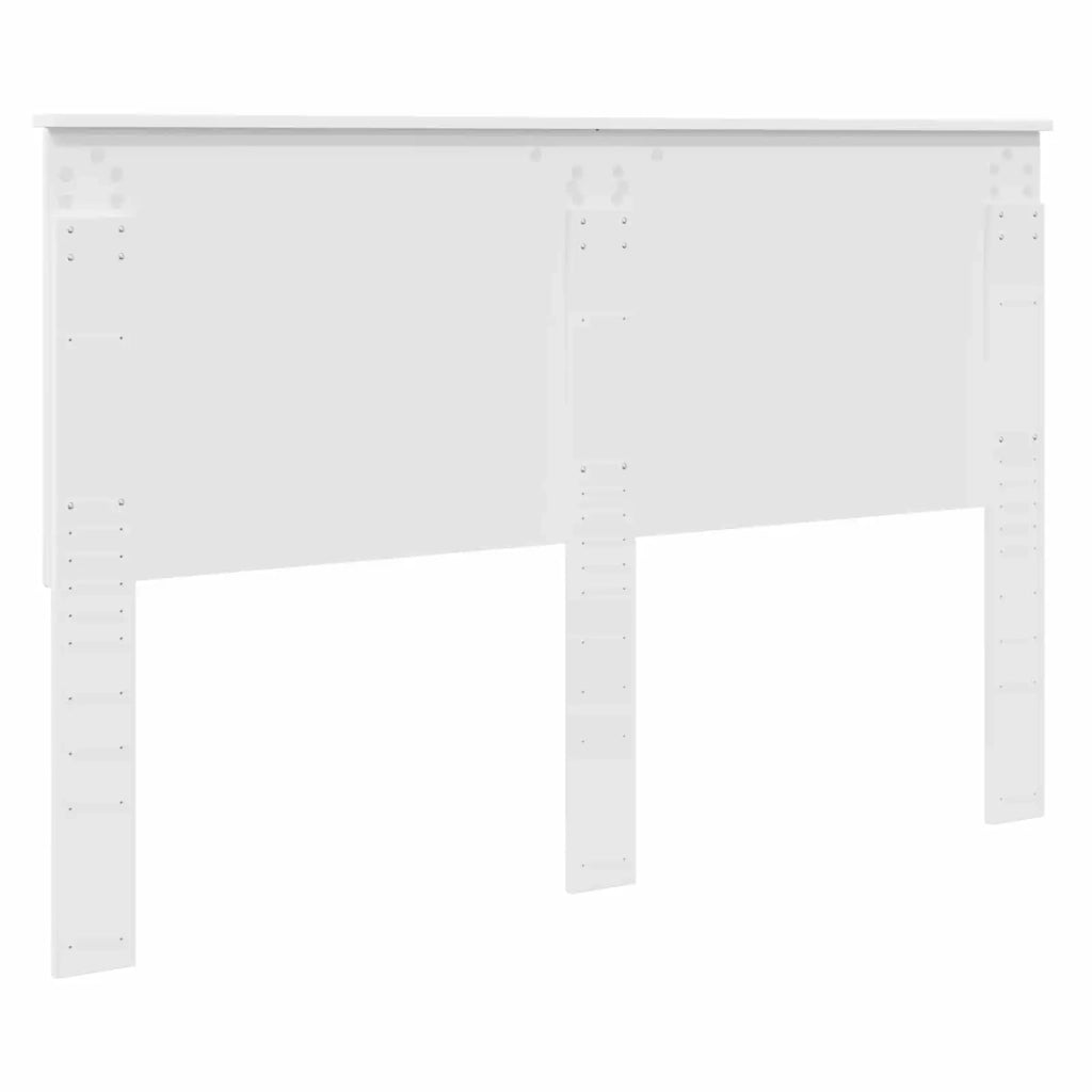 Testiera | Testata con Testiera | Testata Bianco 150 cm Legno multistrato