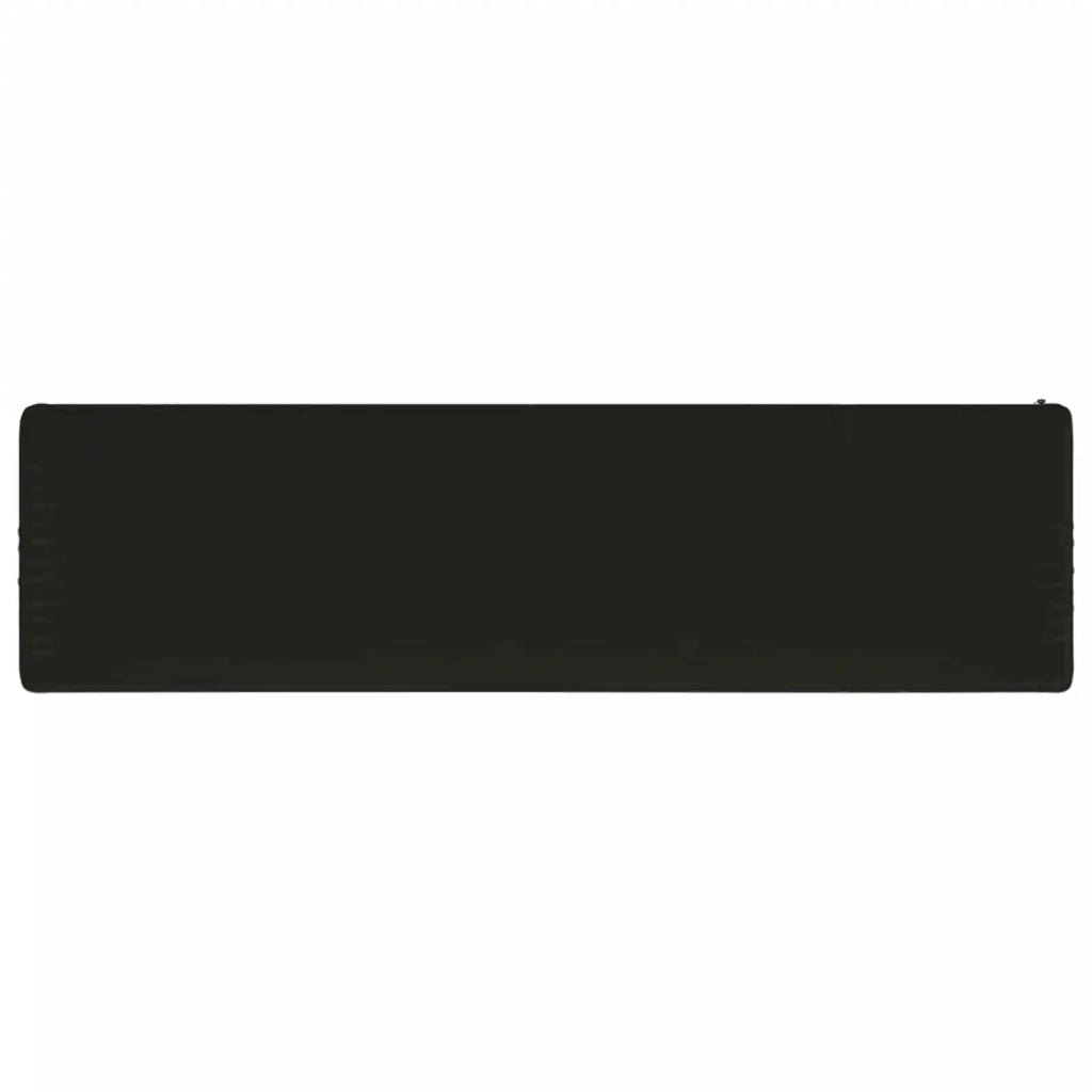 Cuscini per Panchina a 2 Pezzi VUGHT 2 pcs 100% Poliestere Nero 950503