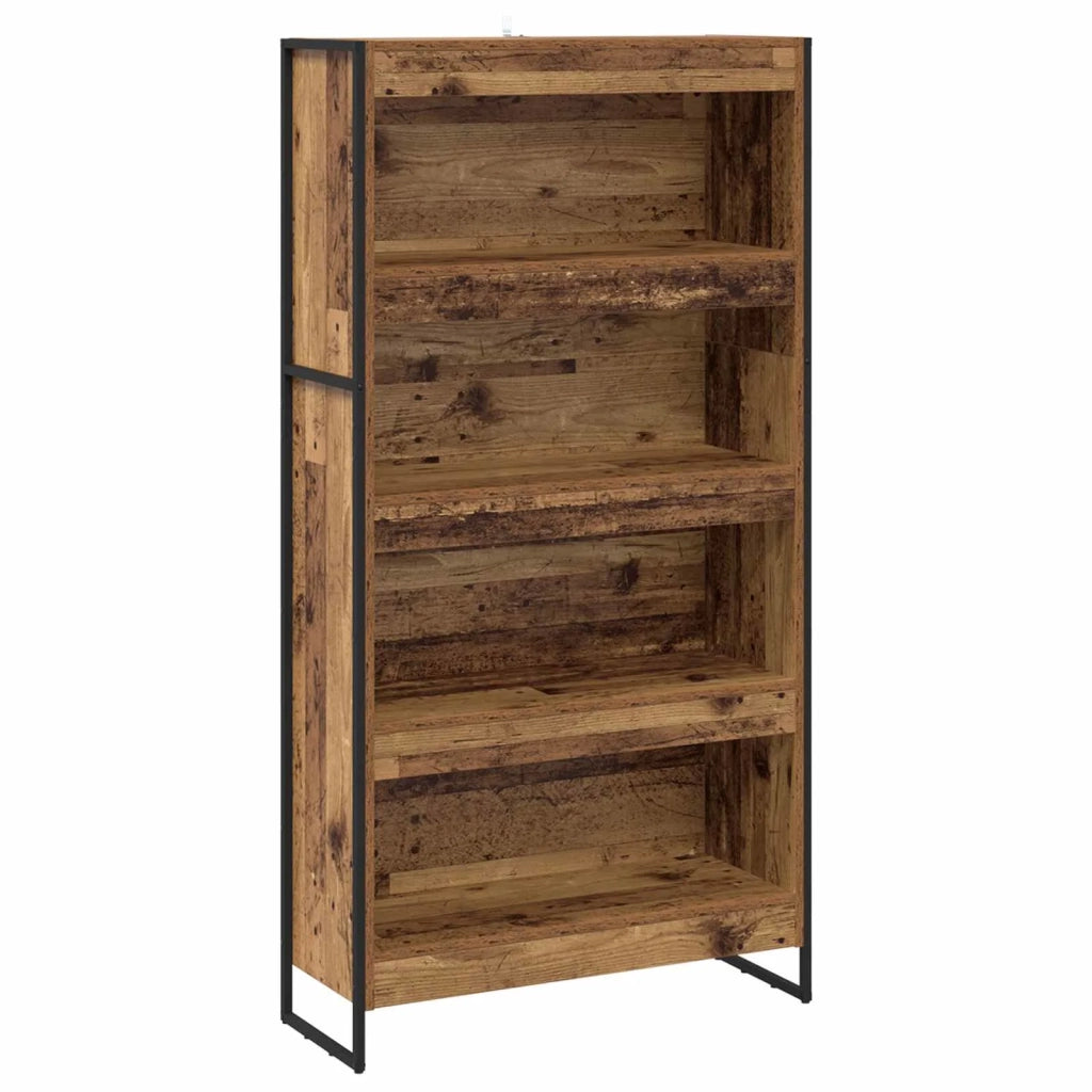 Armadio per Libri 2 pcs Legno vecchio 80 x 30 x 155 cm 3403008