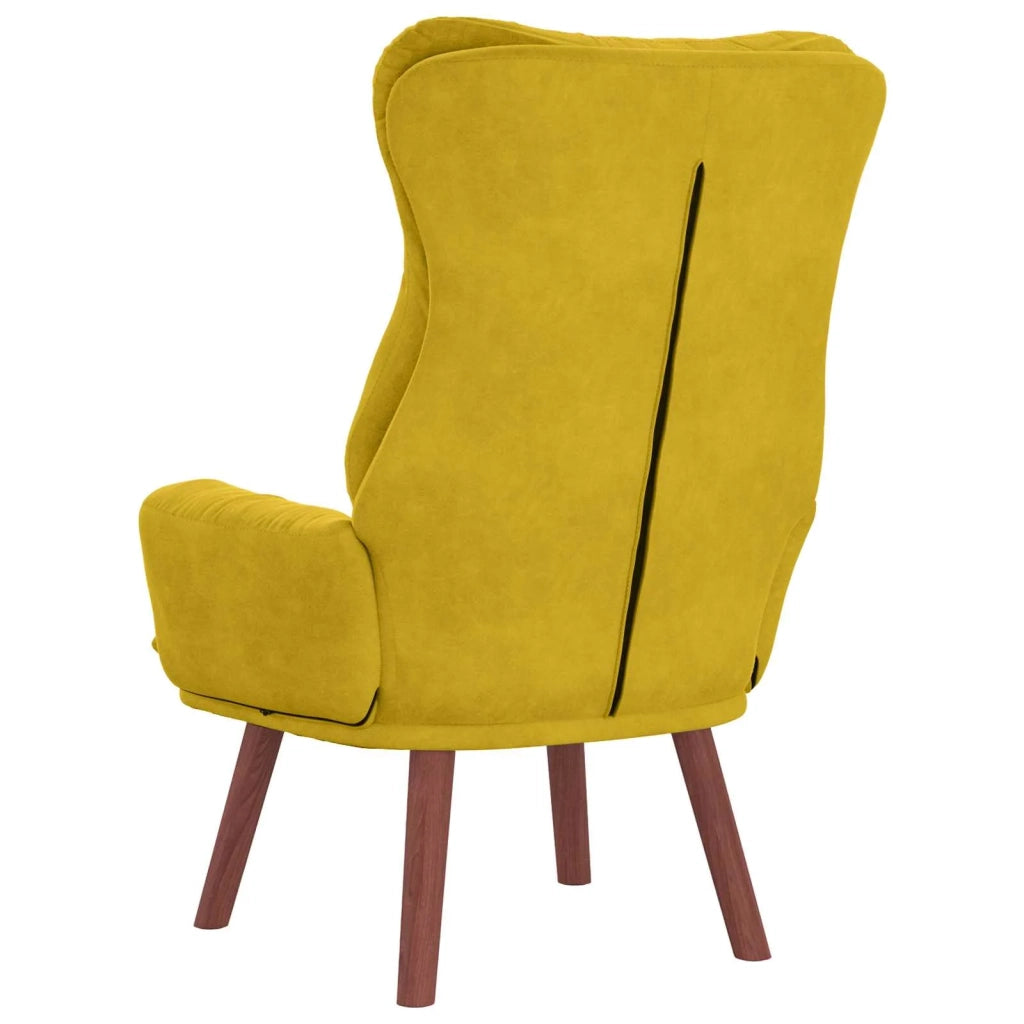 poltrona Giallo 69 x 74 x 93 cm Velluto 42001841
