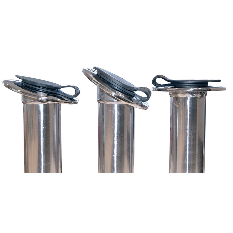 PORTACANNA INOX INCLINATO 15°