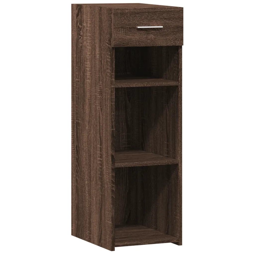Credenza-Buffet-Armadio da cucina Rovere Marrone 40x42,5x93 cm in Legno Multistrato