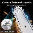 MOTOSEGA Elettrica Ricaricabile con Lama da 6” Doppia Batteria 48V Giardinaggio