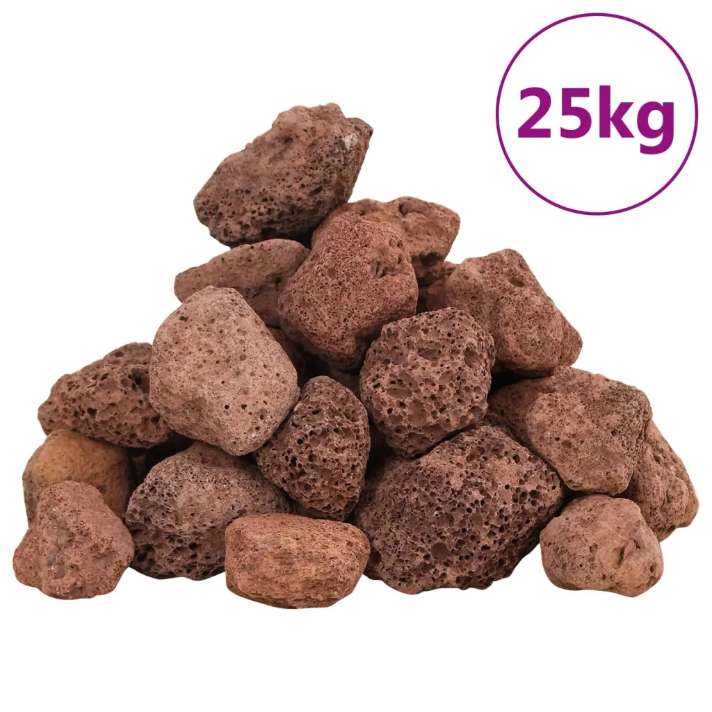Rocce Vulcaniche 25 kg Rosse 3-5 cm 3217177