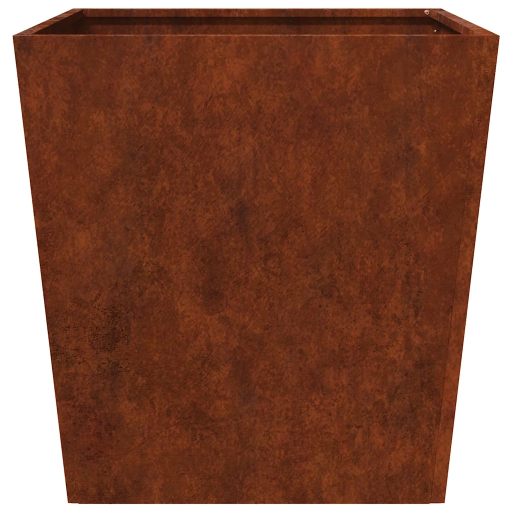 Fioriere da Giardino 2 pz 50x50x50 cm in Acciaio Corten 851079