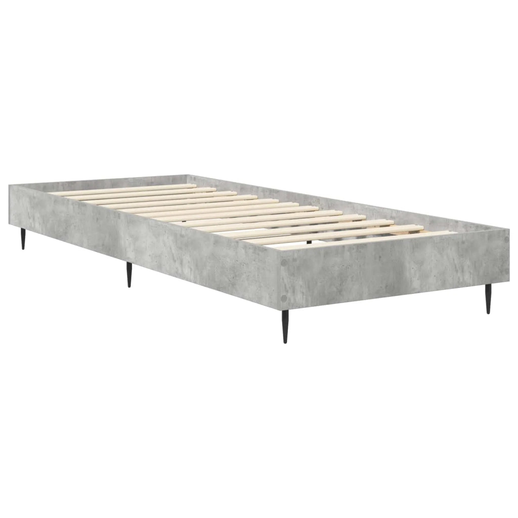 Struttura del letto Grigio Cemento 80 x 200 cm 8009054