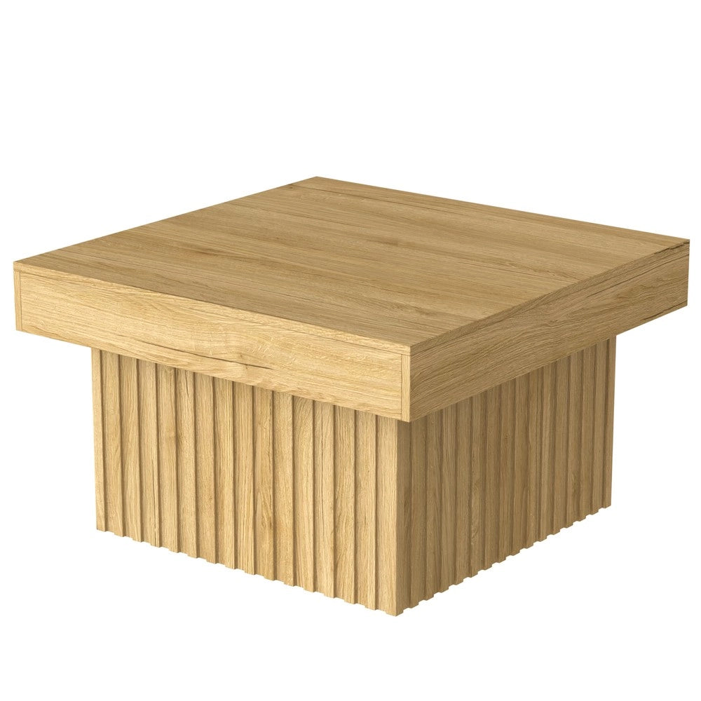 Tavolino da Caff¨¨ in Legno e MDF ¨C MINIMAL ¨C Moderno, Soggiorno, 79x79x46 cm