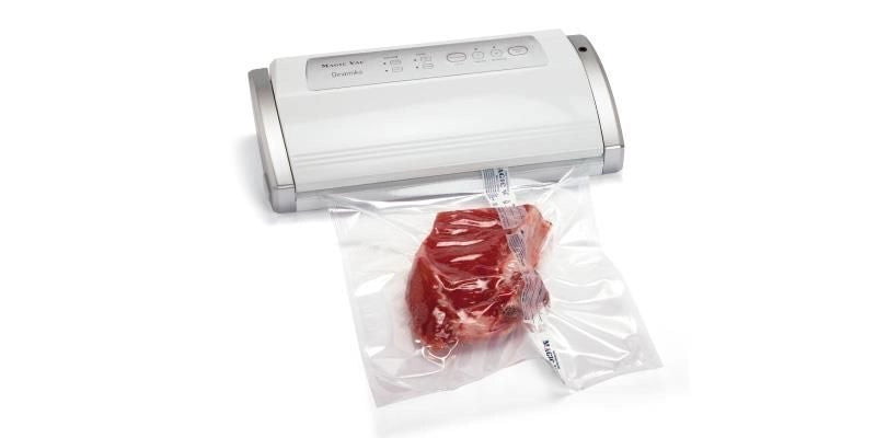 Magic Vac Dinamika macchina per sottovuoto 800 mbar Argento, Bianco