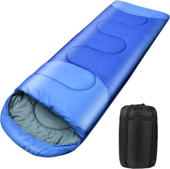 Zaino da Campeggio 2 in 1 220 x 80 cm - Caldo, Respirante e Leggero per Primavera, Estate e Autunno