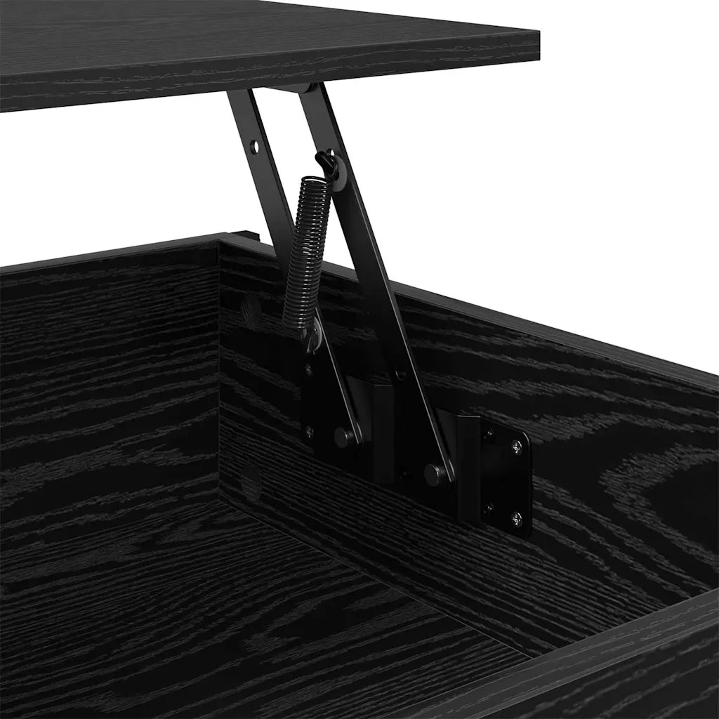 Tavolino da salotto | Tavolino da caff¨¨ | Tavolino da Soggiorno Rovere Nero 100 x 55 x 48.5 cm