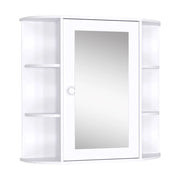 Mobile bagno con specchio ¨C Minimal ¨C 66x17x63 cm bianco