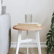 Piano per Tavolo Ø30x1,5 cm Rotondo in Legno Massello di Faggio 355906