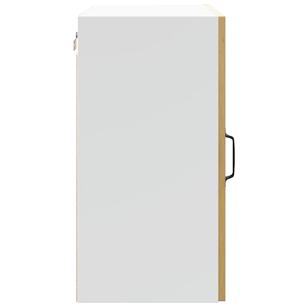 Pensile da cucina Lucca 50 x 31 x 60 cm design a parete ampio spazio contenitivo finitura rovere ingegnerizzato realizzato artigianalmente 02_0050161
