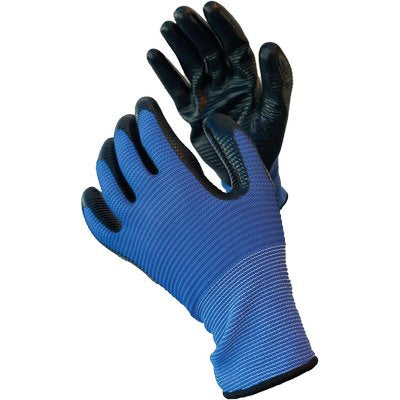GUANTO NITRILE CRINKLE WORKIT - MAGLIA LEGGERA SINTETICO BLU  9- 12 paia