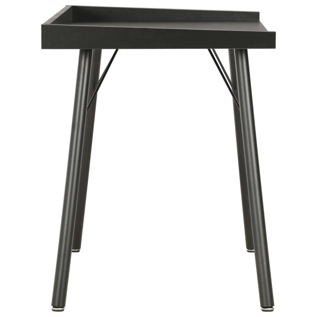 Scrivania | Tavolo da Ufficio Nera 90x50x79 cm