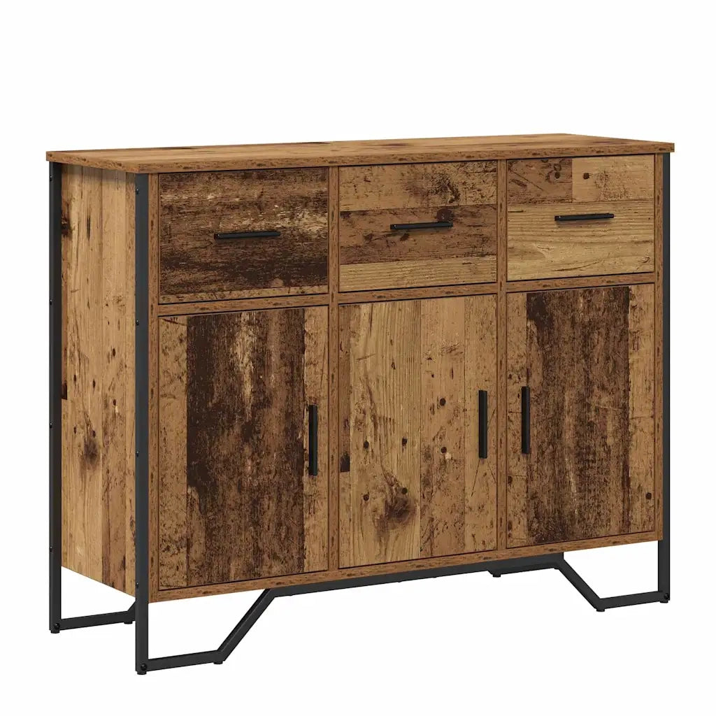 Credenza con cassetto Legno vecchio 97 x 32,5 x 74,5 cm 868776