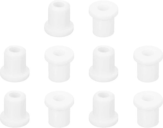 Cavi elettrici isolanti in gomma - 18 pezzi - Bianco - Protezione cavi elettrici - Copertura in silicone