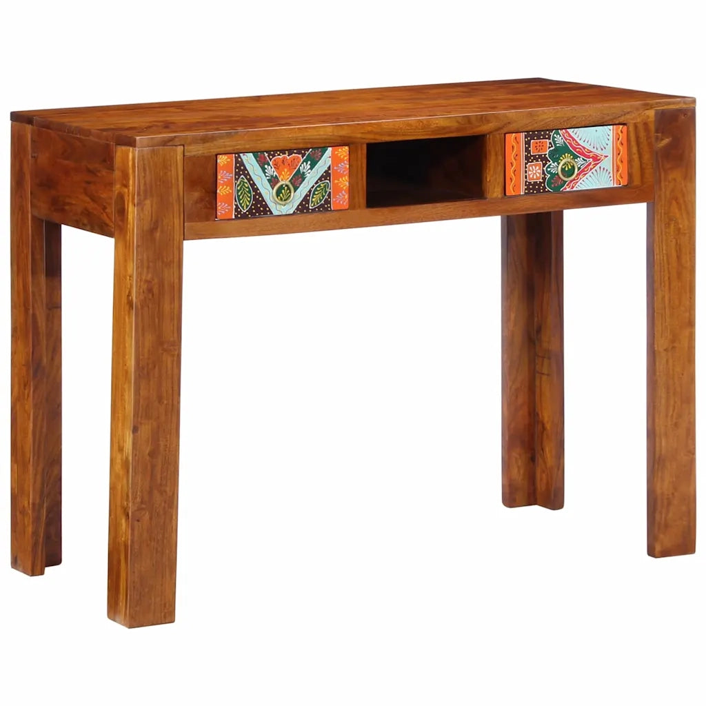 Scrivania | Tavolo da Ufficio con cassetto Marrone 100 x 50 x 75 cm