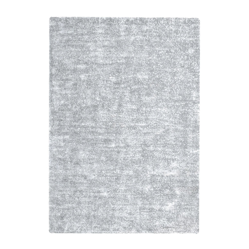 Tappeto moderno Etna 100 in grigio e argento