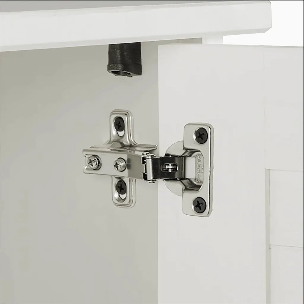 Set di mobili per il bagno VIGO 2 pcs Bianco e Bianco Antico 3328532