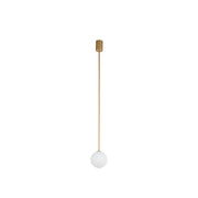 Lampada a sospensione Nowodvorski KIER M oro/bianco Ø12