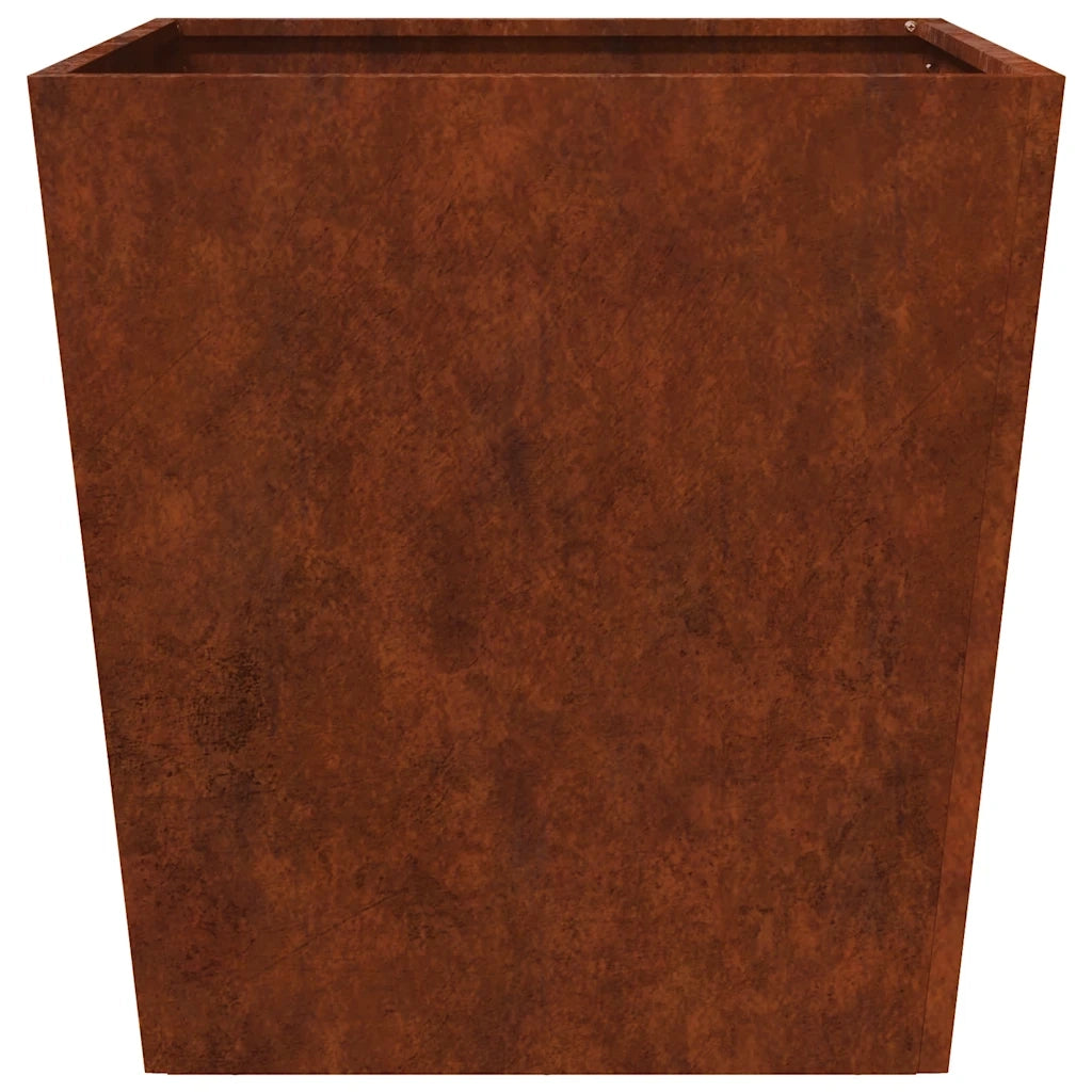 Fioriere da Giardino 2 pz 50x50x50 cm in Acciaio Corten 851079