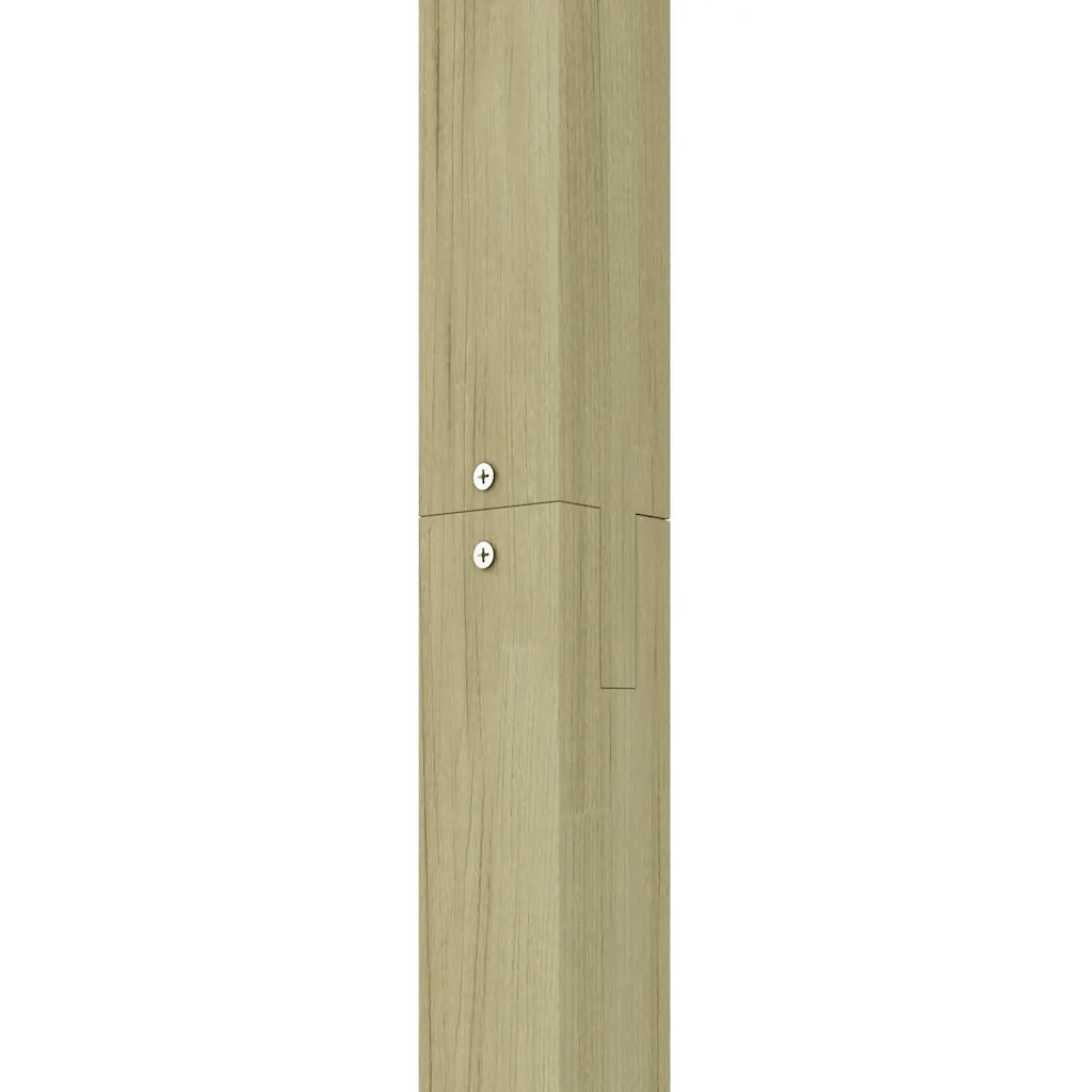 Pergolato da Giardino 205x40x203 cm in Legno 41663
