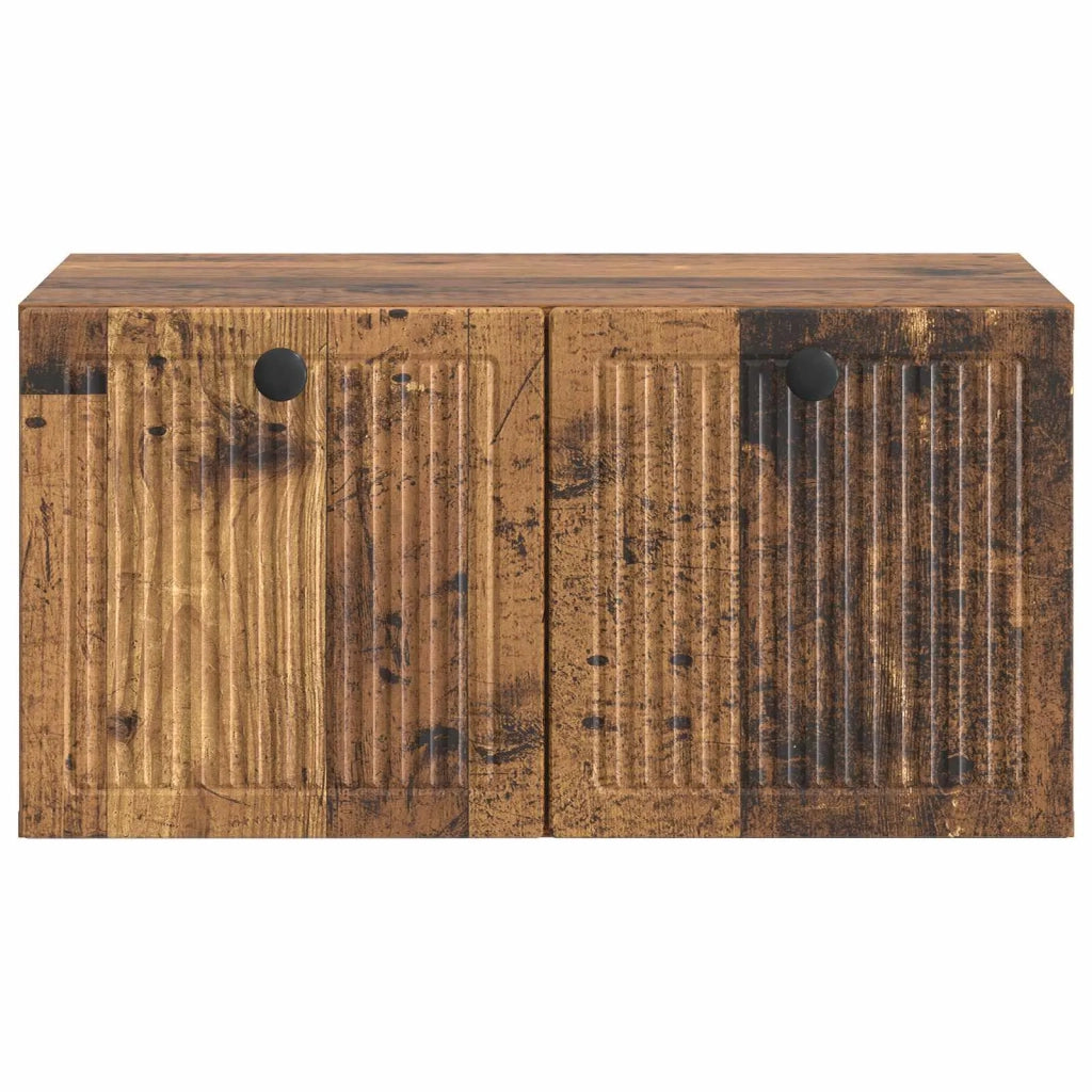 Mobile TV da Muro | Armadietto TV | Mobile Porta TV Legno antico 59,5 x 41 x 30 cm