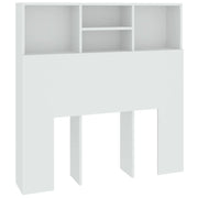 Testiera | Testata con Contenitore Bianco 100x19x103,5 cm